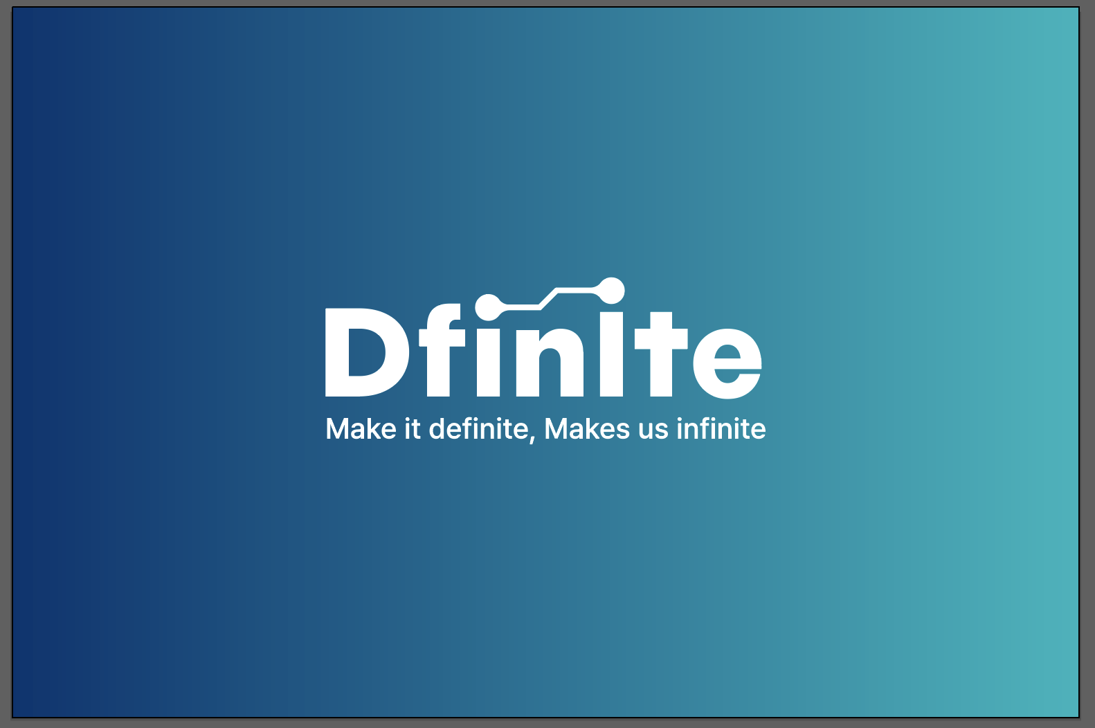 주식회사 디피니트 로고